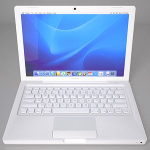 apple macbook 3d model