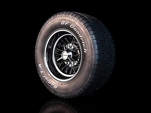 Truespoke wire rim and Radial TA tyre
