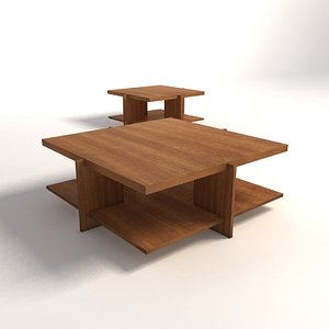 Frank Lloyd Wright Lewis Coffee Tables