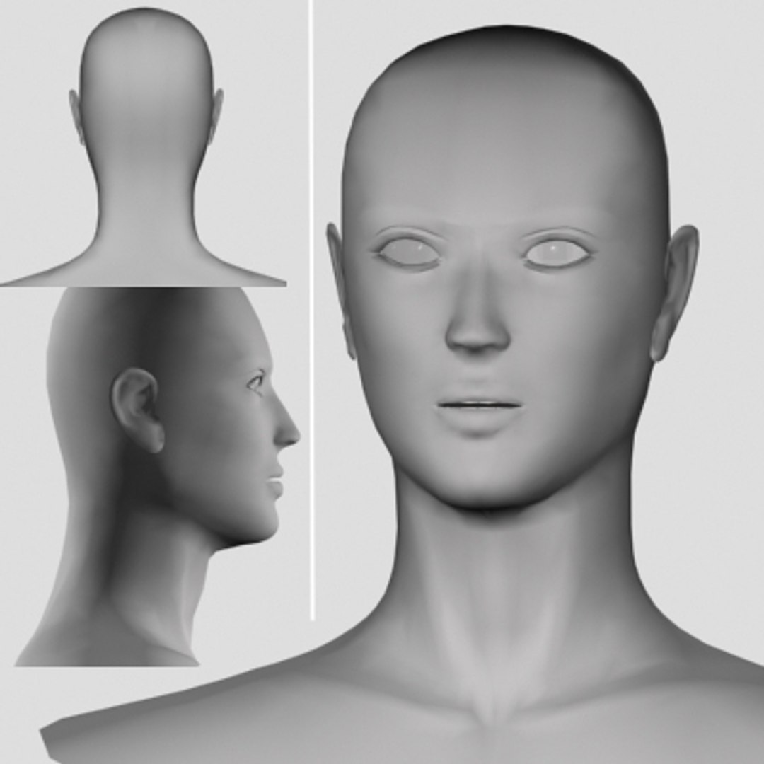 Head Morph Face 3d Model