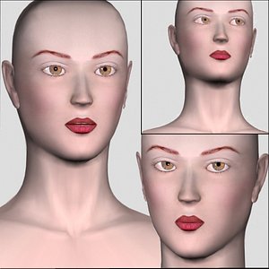 head morph face 3d model