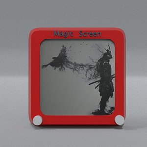 laos Etch-A-Sketch 3D model