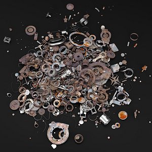3D metal dump