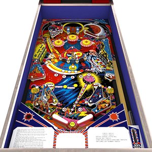 Máquina de pinball da ilha de Gilligans Modelo 3D - TurboSquid 454533