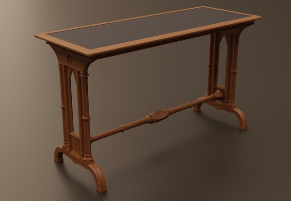 Console Table Blender Models for Download | TurboSquid
