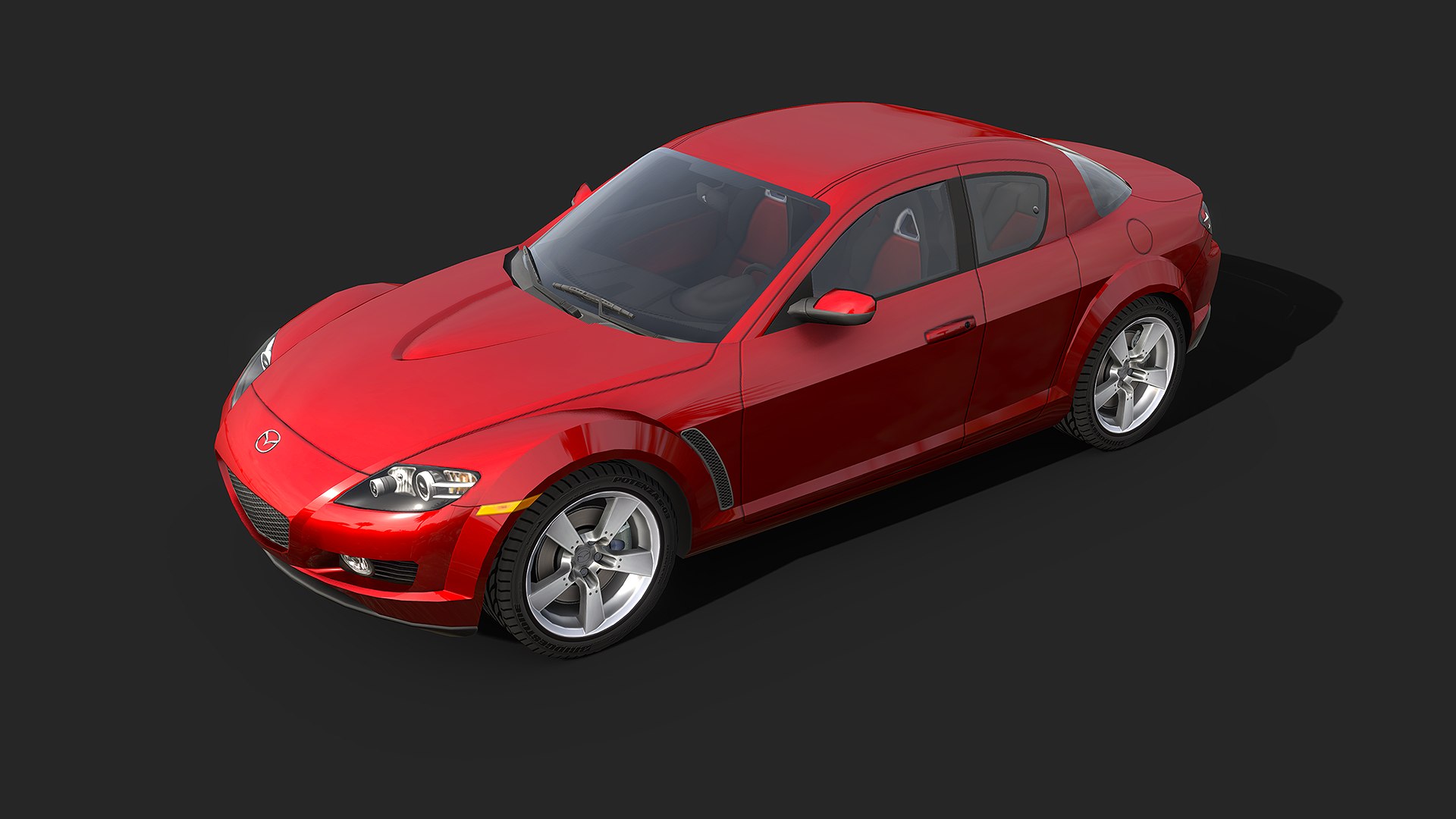 3D 2004 Mazda RX-8 model - TurboSquid 1901418