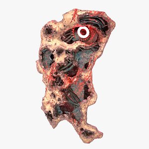 wounded face 3D