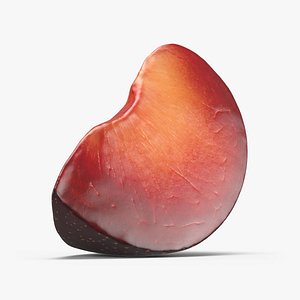 3D model Plum Slice