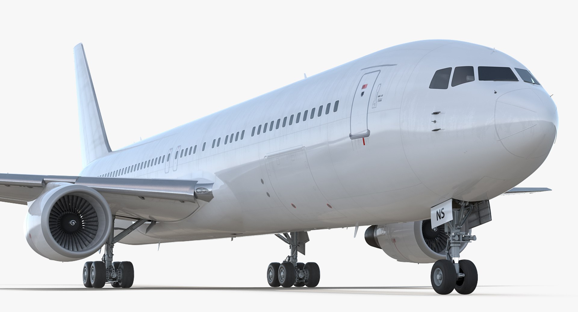 3D boeing 767-300 generic rigged model - TurboSquid 1234824
