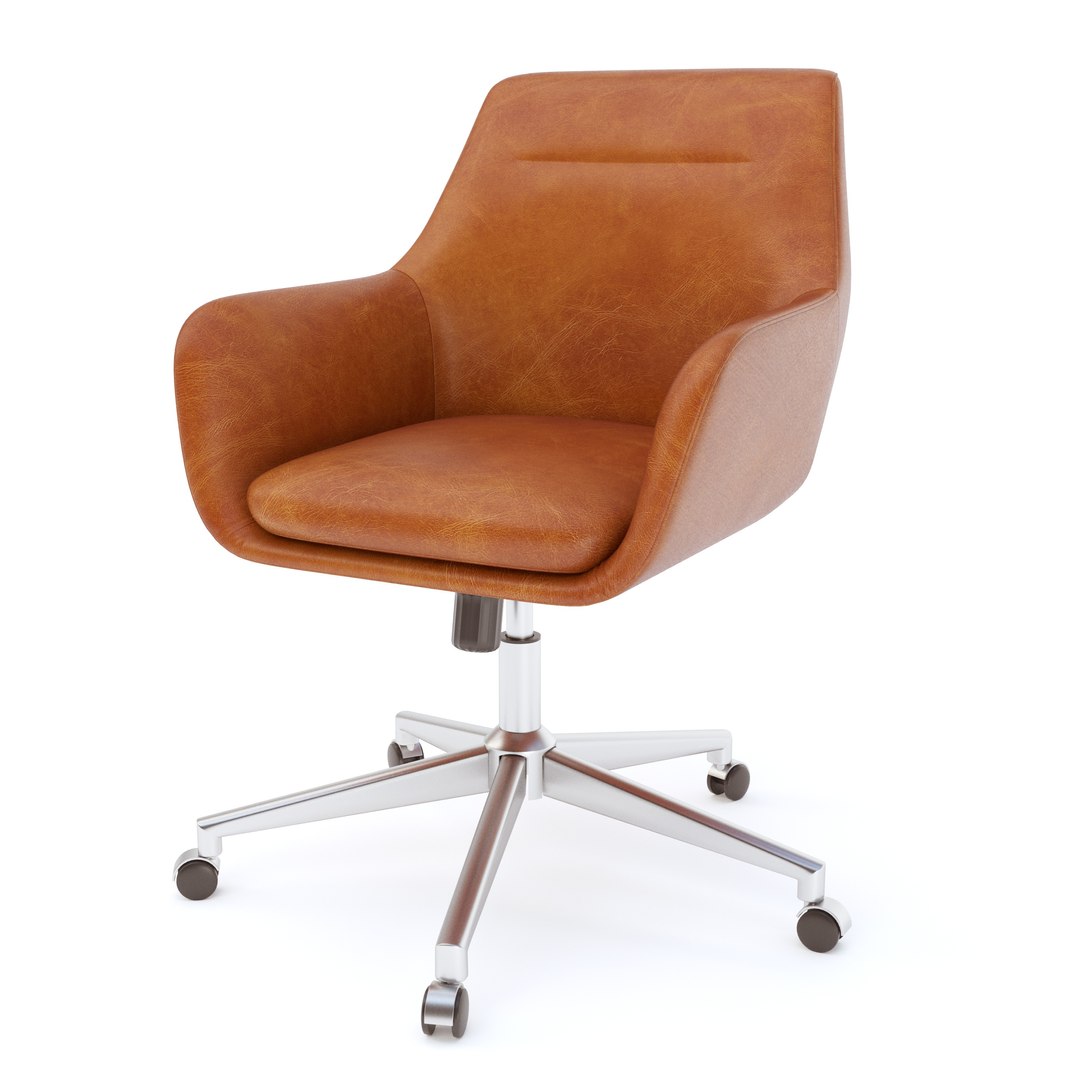 Leather retro office swivel chair 3D model https://p.turbosquid.com/ts-thumb/Fm/GbsIYO/2d/view2/jpg/1702815353/1920x1080/fit_q87/8dd74bcc76ac08926411cf9b8a0e0d346b39cdab/view2.jpg