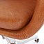 Leather retro office swivel chair