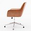 Leather retro office swivel chair