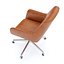 Leather retro office swivel chair