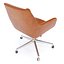 Leather retro office swivel chair
