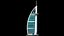 Burj Al Arab Hotel Tower Low Poly