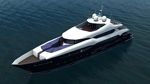 yacht 3d max
