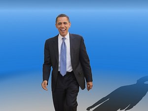 president barack obama 3d model