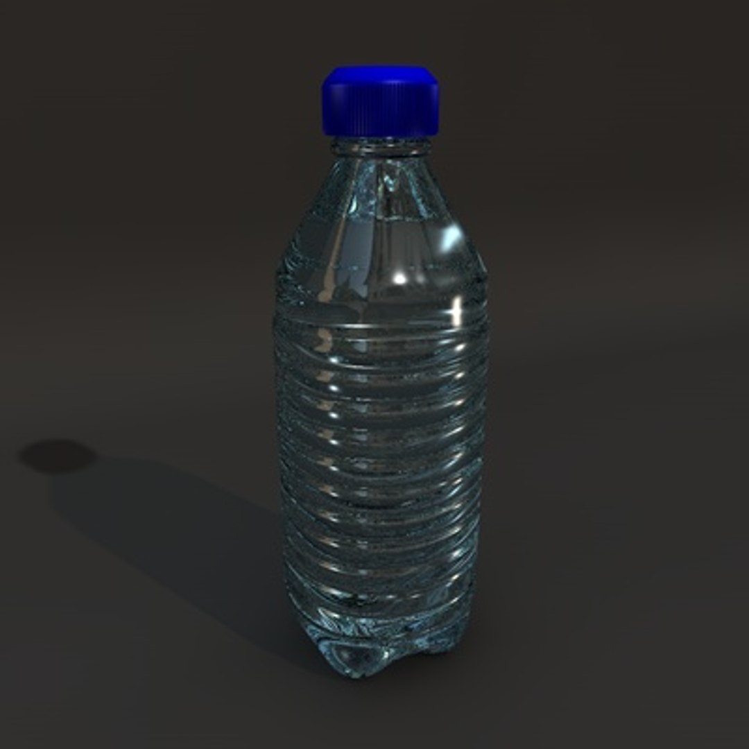 water bottle 3d model