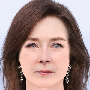 Valerie Mahaffey Head - No Hair - Low poly head for game 3D