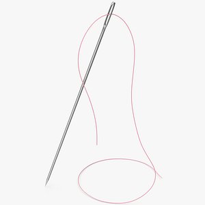 3D model Needle And Thread