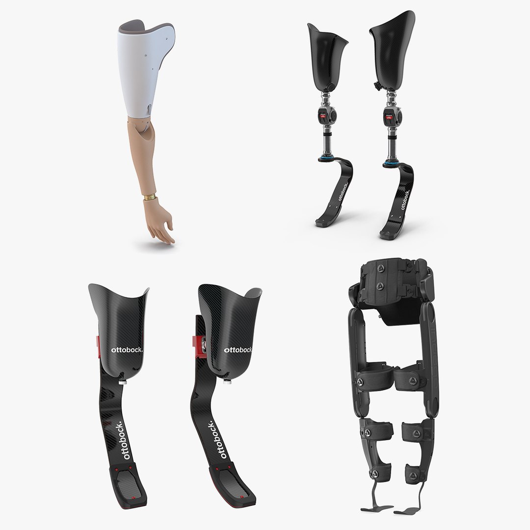 Prosthetic Collection 3D model preview