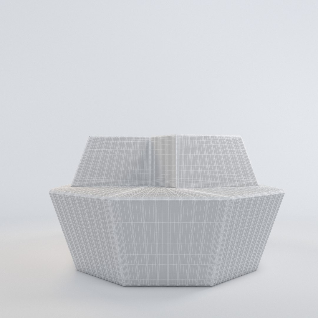 3d Model Octo Bench