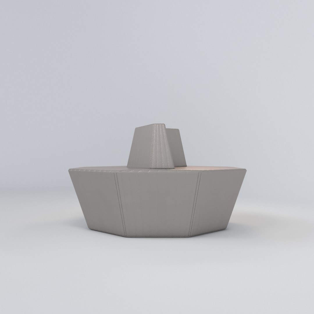 3d Model Octo Bench