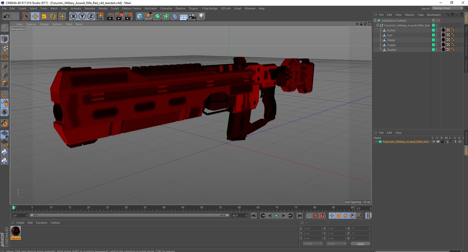 3D model Futuristic Military Assault Rifle Red https://p.turbosquid.com/ts-thumb/Fm/T4sIvP/6q/futuristicmilitaryassaultriflered3dsmodel033/jpg/1708702664/1920x1080/fit_q87/e4285f3b6619956a1b77d1d4ee5888a4b3921726/futuristicmilitaryassaultriflered3dsmodel033.jpg
