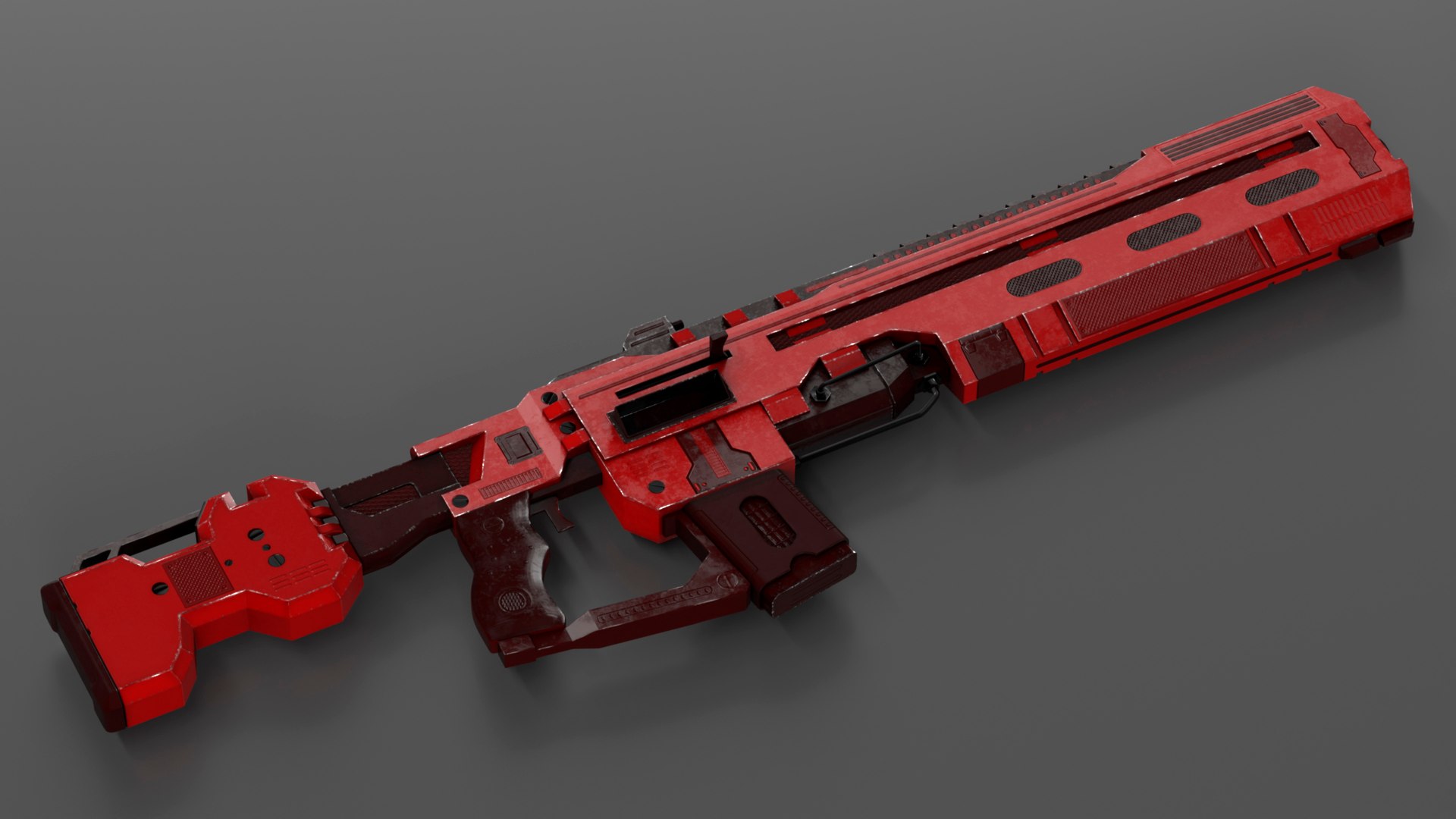 3D model Futuristic Military Assault Rifle Red https://p.turbosquid.com/ts-thumb/Fm/T4sIvP/fQ/futuristicmilitaryassaultriflered3dsmodel010/jpg/1708702562/1920x1080/fit_q87/06d06bdecbe95ea302f6442d6ad1762660e85c97/futuristicmilitaryassaultriflered3dsmodel010.jpg