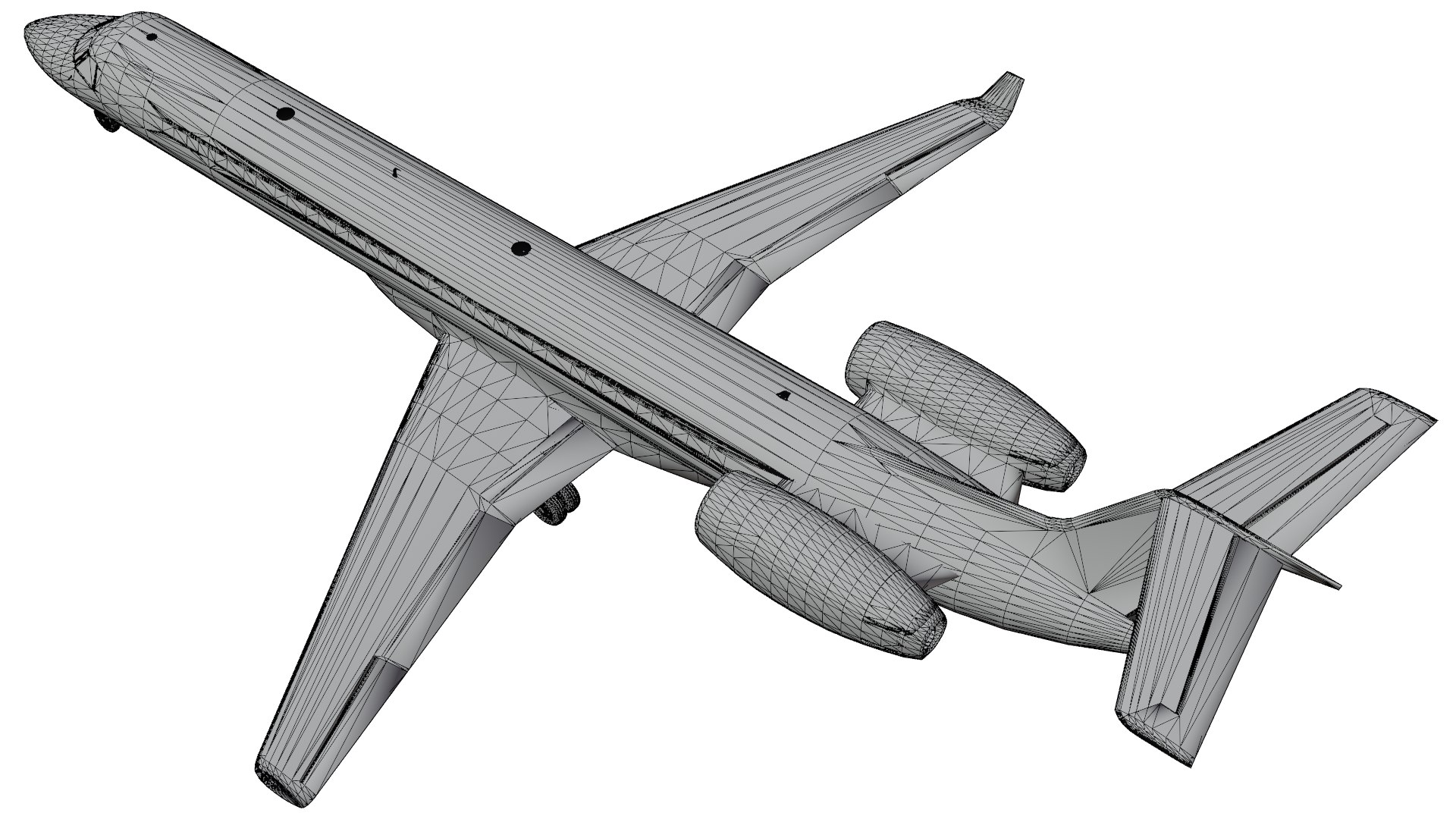 Embraer ERJ 145 3D Model - TurboSquid 2240065