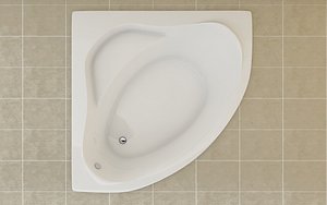 roca bali bath 3d model