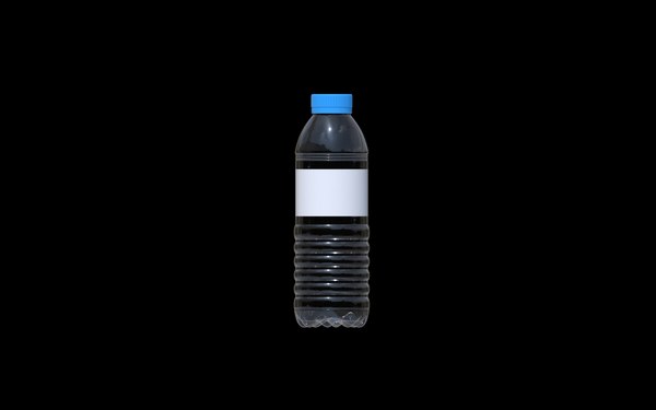 water bottle 3D model
