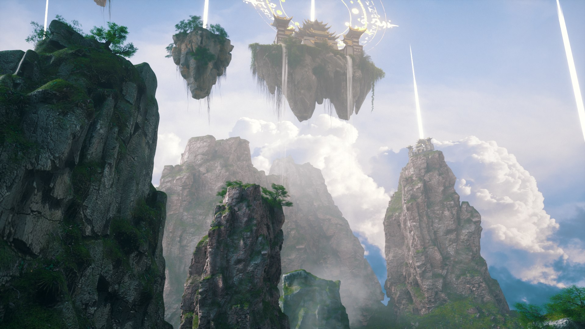 3D Castle in the Sky fantasy magic castle Xian Xia mountains canyon terrain Mountain myth Tiangong pala model https://p.turbosquid.com/ts-thumb/Fm/bfWTRy/VO/3/png/1697011146/1920x1080/fit_q87/30f8252f35941fccaad68c7aec30e77e0d64b98e/3.jpg
