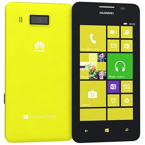 huawei ascend w2 yellow