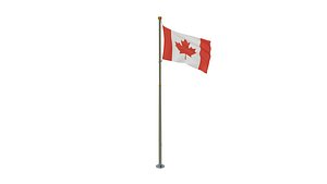 Canada Flags Bundle(1) 3D model