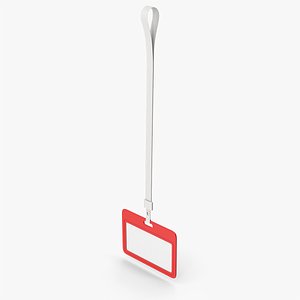 Hanging ID Badge 3D model