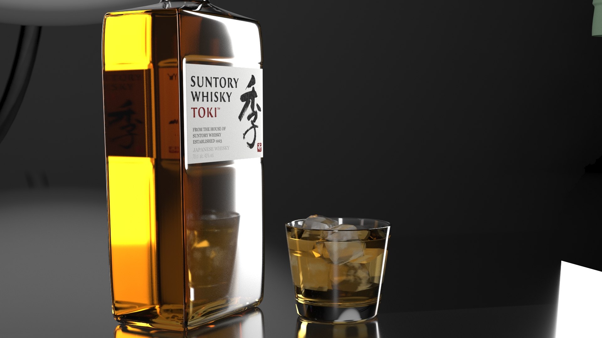 The Toki Whisky 3D - TurboSquid 2161678
