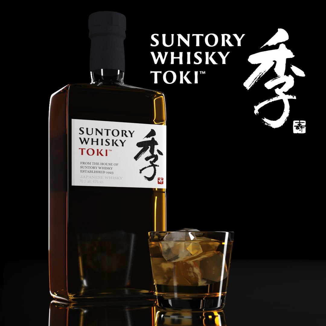 The Toki Whisky 3D - TurboSquid 2161678