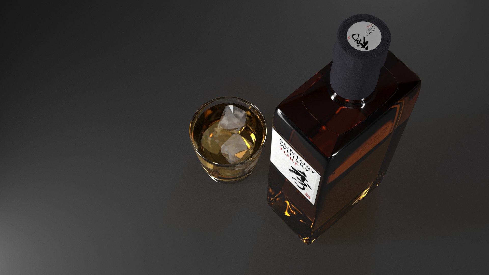 The Toki Whisky 3D - TurboSquid 2161678