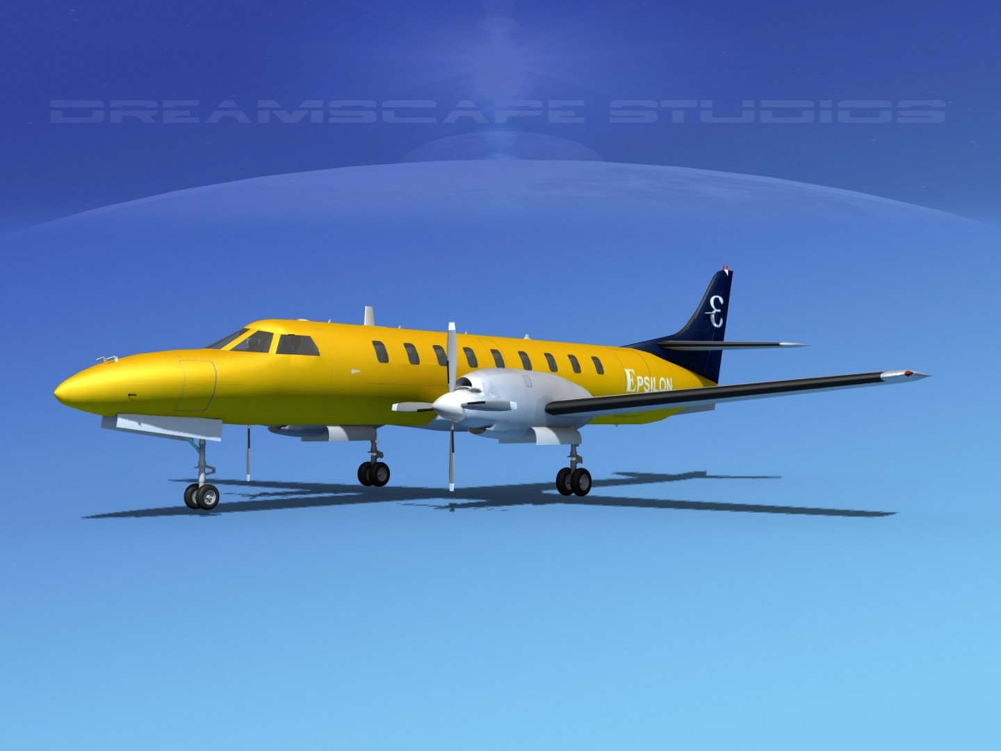 3d max metroliner sa226 swearingen