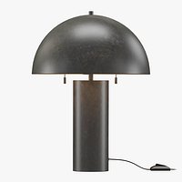 Harley Table Lamp Gunmetal