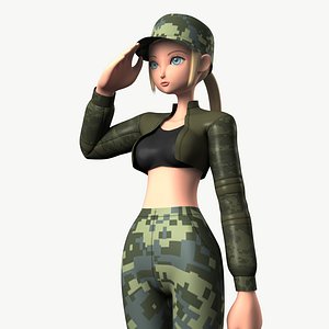 MBE02+ Army Girl
