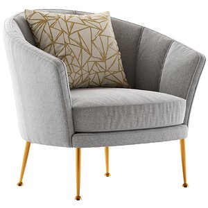 Lexington Home Studio Genuine Armchair