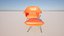 Modelo 3D de sillón acogedor