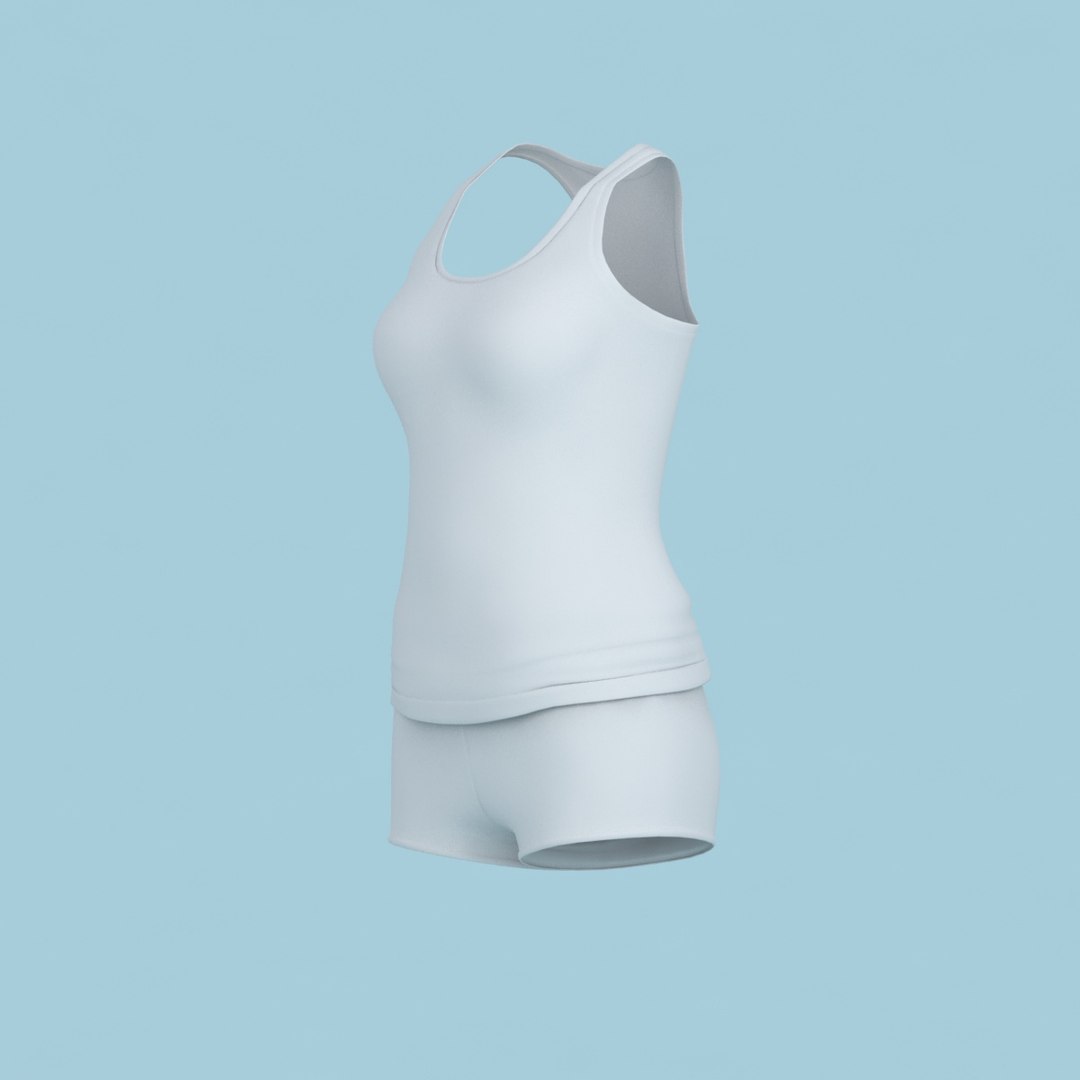 3D sport bra - TurboSquid 1537814