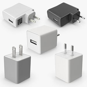 3D USB Chargers model