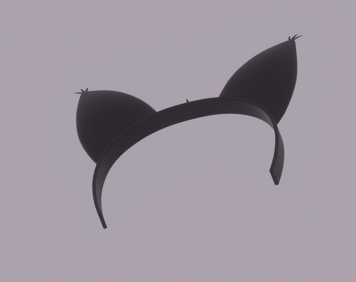 3d Cat Ears Headband Turbosquid 2198454 3645