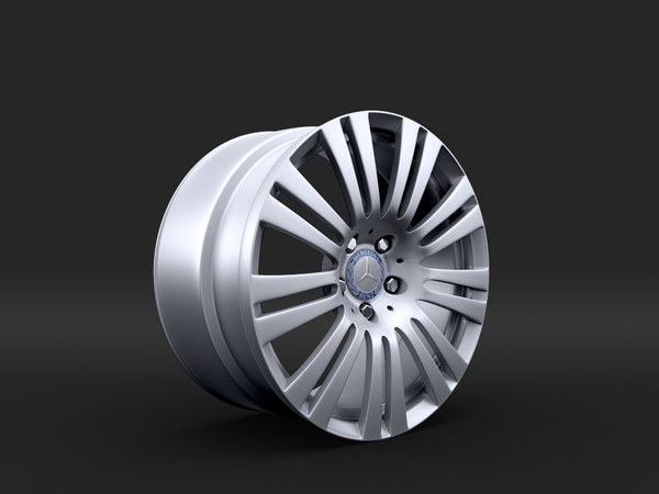modelo 3d Mercedes Rim R31 17 pulgadas - TurboSquid 801199