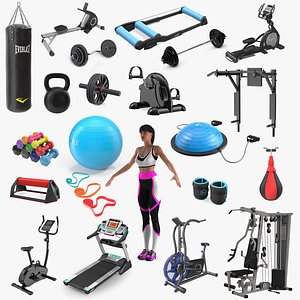 3D model Gym Collection 9