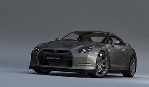 nissan gtr r35 3d ma